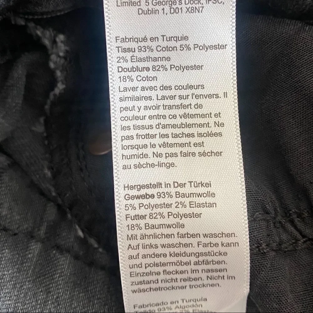 Topshop Jeans. Jamie Style. Medium-Dark Wash. Midrise. Size 28x30 Great Cond!!! - Picture 7 of 12